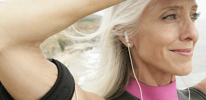Athletic senior for “7 Tips to Live an Active Retirement”